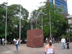 Plaza Bolívar en San Cristobal