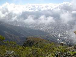 La vista hacia el Este de Caracas