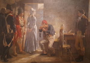 Carlota Corday camino al cadalso