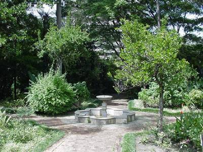 Main yard of the Quinta Anauco