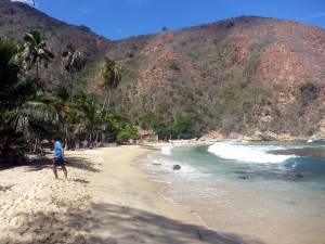 Vista de la Playa de Tuja