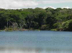 El parque Cachamay, lago