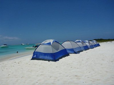 Las Carpas en la playa