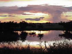 Sonnenuntergang in Los Llanos
