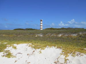 Faro en Cayo de Agua