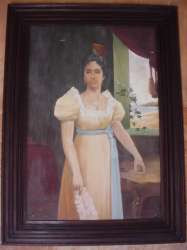 Cuadro del castillo de la Asunción en Margarita