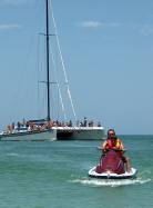 Motos de agua en Coche
