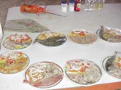 Comida en La Restinga