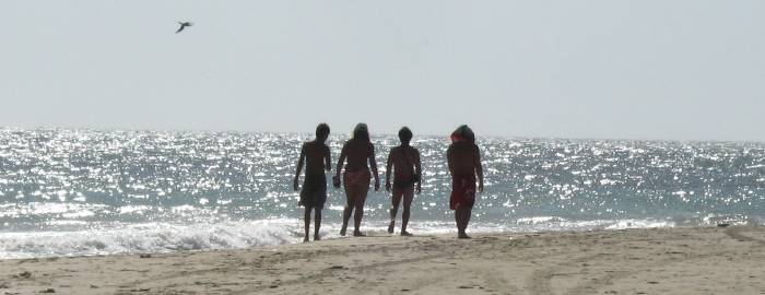 Caminando en Punta Arenas