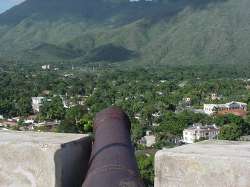 Cañon del castillo de la Asunción en Margarita