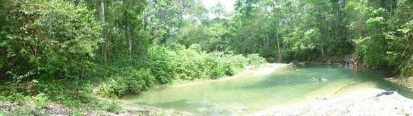 Panorámica de la Poza