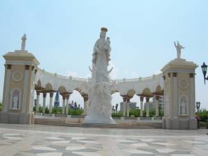 Monumento a La virgen de la Chiquinquirá