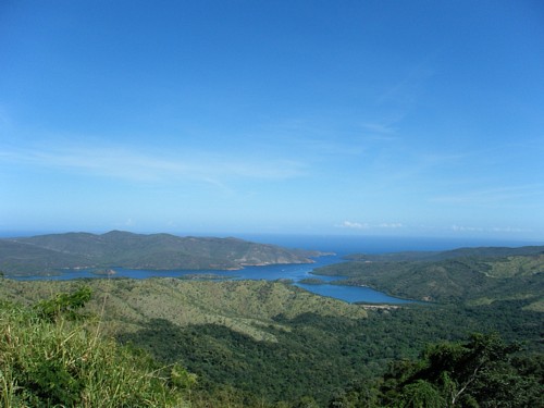 Vista de la ensenada