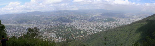 Centro de Caracas desde El Calvario
