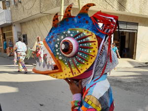Máscara de pescado