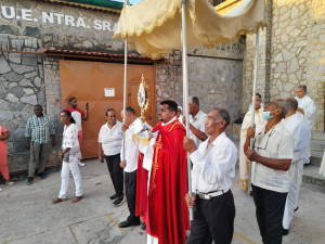 Salida de la procesión