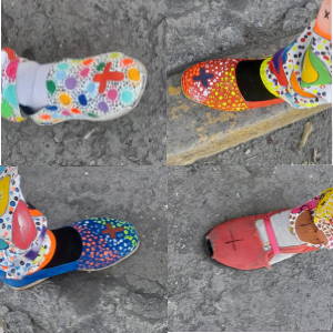 zapatos de los diablos de Naiguatá